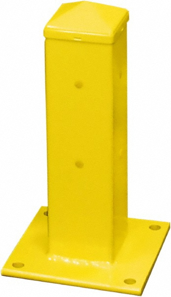 Hallowell - Post Protector: Yellow, Steel | MSC Direct