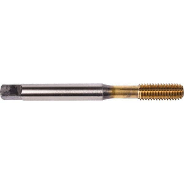 Union Butterfield 6204972 Thread Forming Tap: Metric Coarse, 6H Class of Fit, Modified Bottoming, Powdered Metal High Speed Steel, TiN Finish 
