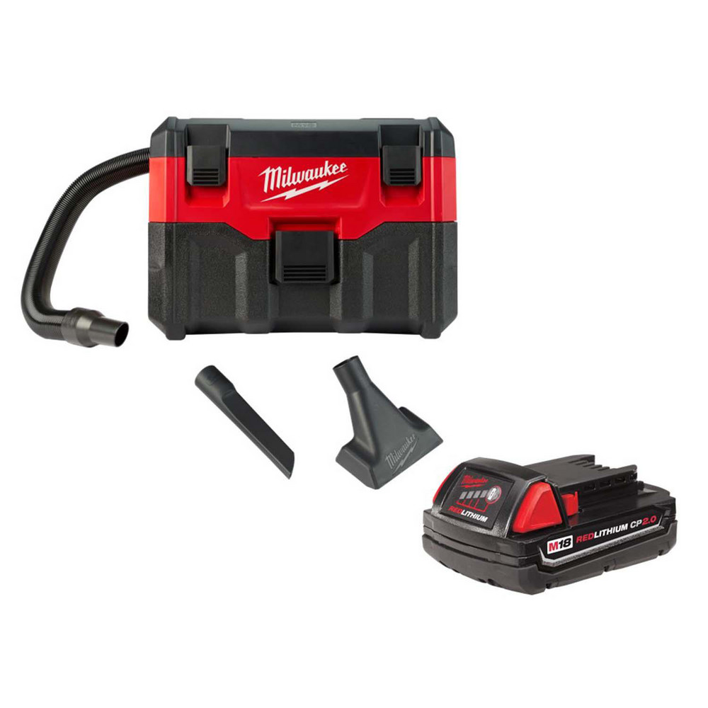M18&trade; 2-Gallon Wet/Dry Vacuum - BONUS M18&trade; REDLITHIUM&trade; CP2.0 Battery