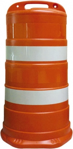 PRO-SAFE 456-HD-T-00 41.27" High x 23" Wide Reflective Round Barrel Image