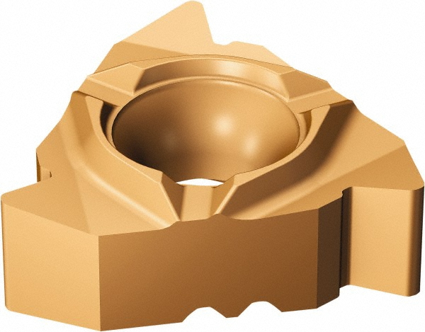 Laydown Threading Insert: 266LL16UN01A200M 1125, Carbide - TiAlN & TiCrAlN Finish, Left Hand, Internal UN Thread, 20 TPI, 3/8" Inscribed Circle