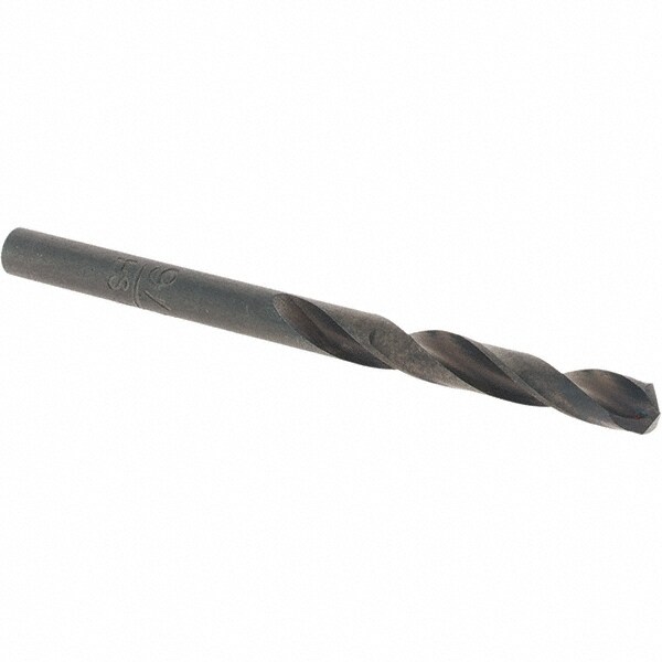 Screw Machine Length Drill Bit: 0.1406" Dia, 135 °, High Speed Steel