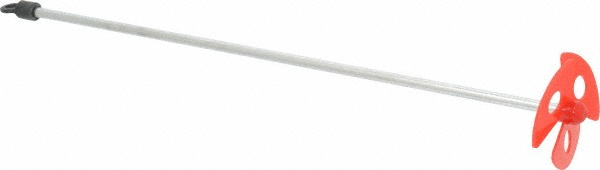 Metal Chrome Power Mixer - 14 Inch Long, Compatible with 1 Gallon Containers