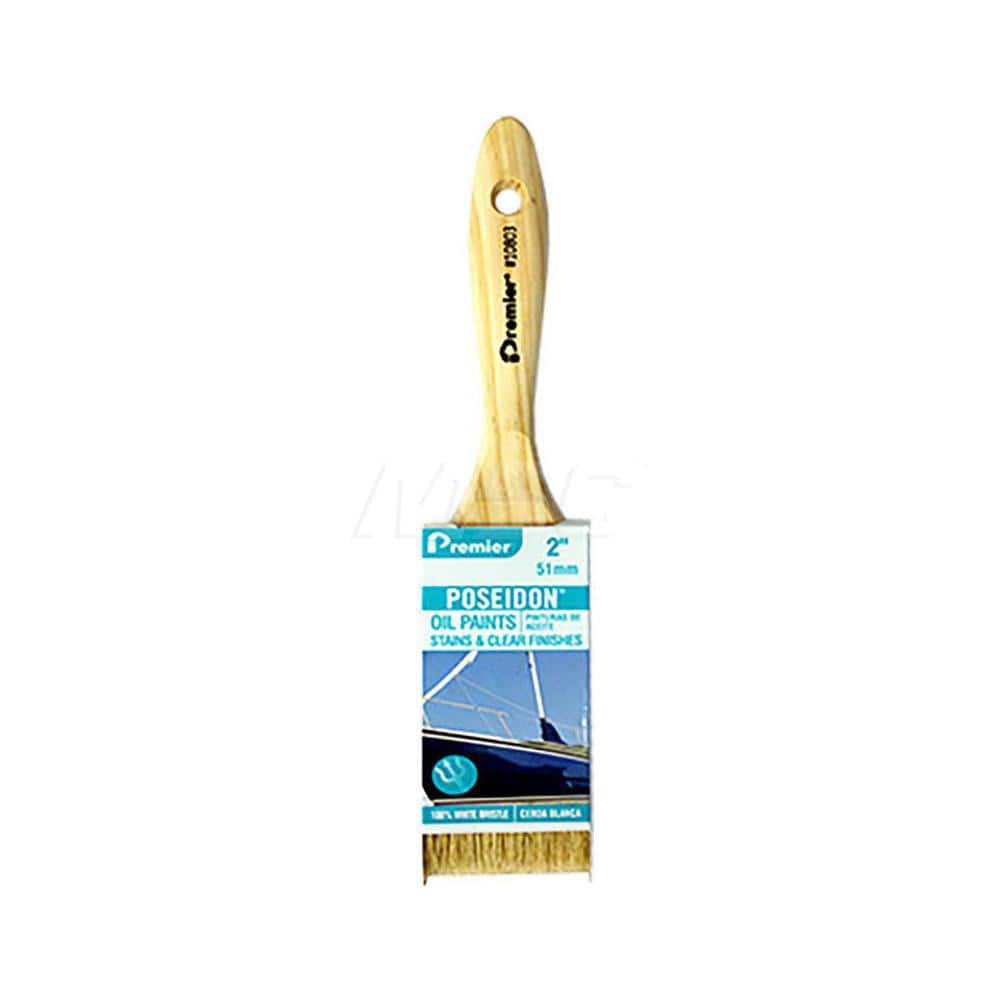 Premier Paint Roller - Paint Brush: 2″ Wide, Hog, Natural Bristle -  70445879 - MSC Industrial Supply