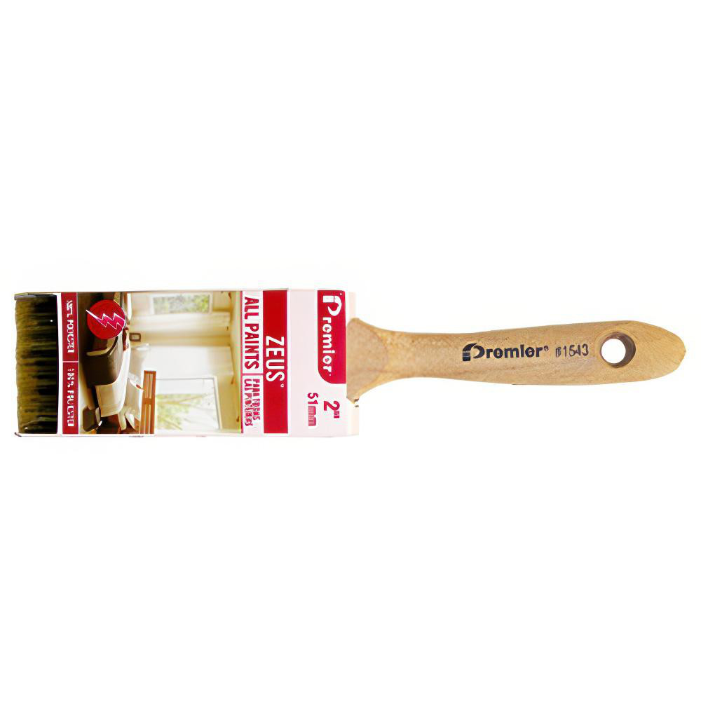 Paint Brush: 1" Wide, Synthetic, Synthetic Bristle
