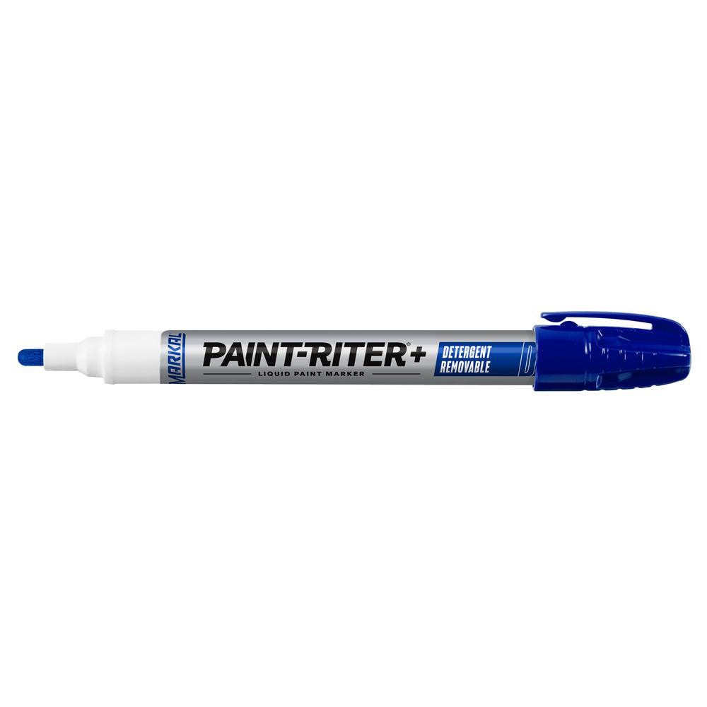 Removable liquid paint markers