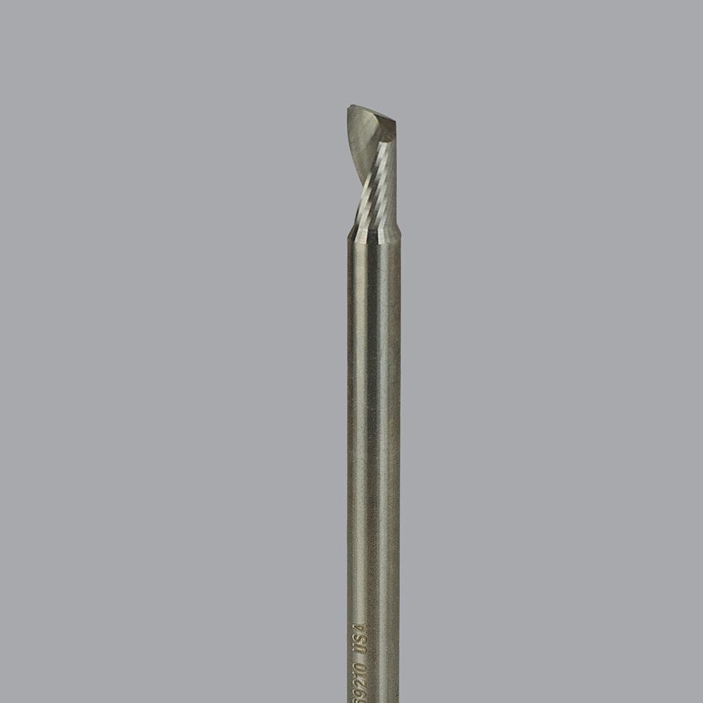Spiral Router Bit: 4 mm Dia, 8 mm LOC, 4 mm Shank Dia, Upcut
