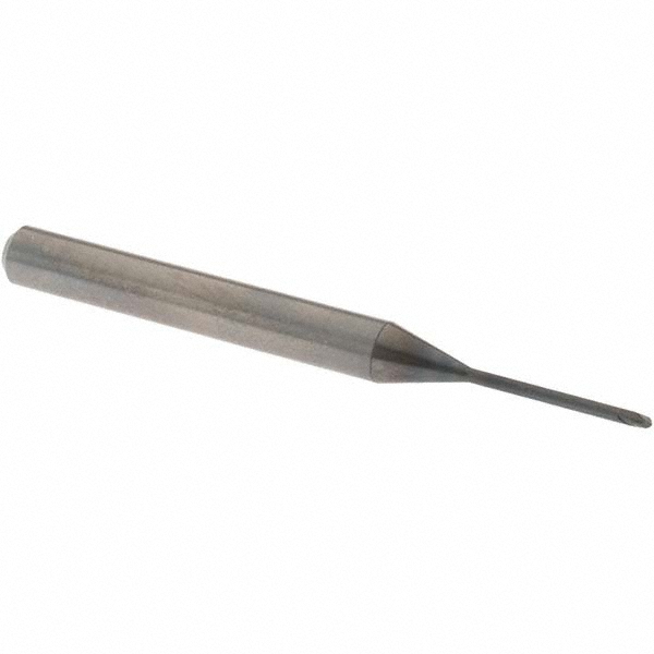 OSG 3111112 Ball End Mill: 0.0394" Dia, 0.0315" LOC, 2 Flute, Solid Carbide Image