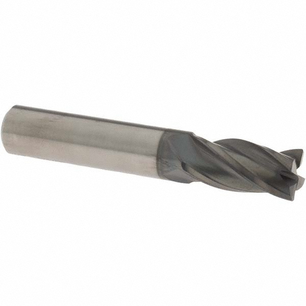 OSG 36702611 Corner Radius End Mill: 1/2" Dia, 1" LOC, 0.02" Radius, 4 Flutes, Solid Carbide Image