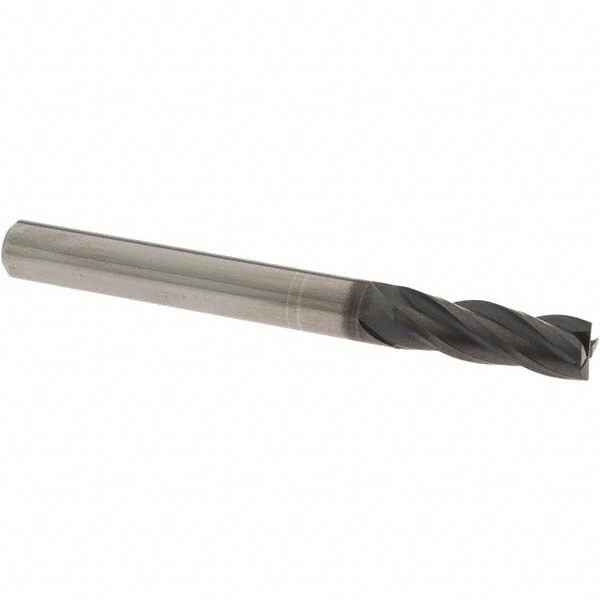 OSG 36040911 Square End Mill: 1/4 Dia, 3/4 LOC, 1/4 Shank Dia, 2-1/2 OAL, 4 Flutes, Solid Carbide Image
