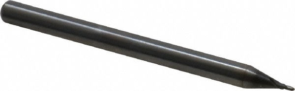 OSG 3105100 Ball End Mill: 0.0394" Dia, 0.0591" LOC, 2 Flute, Solid Carbide Image