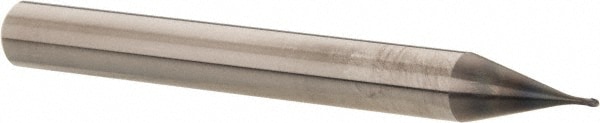 OSG 36100111 Ball End Mill: 0.0313" Dia, 0.0313" LOC, 2 Flute, Solid Carbide Image