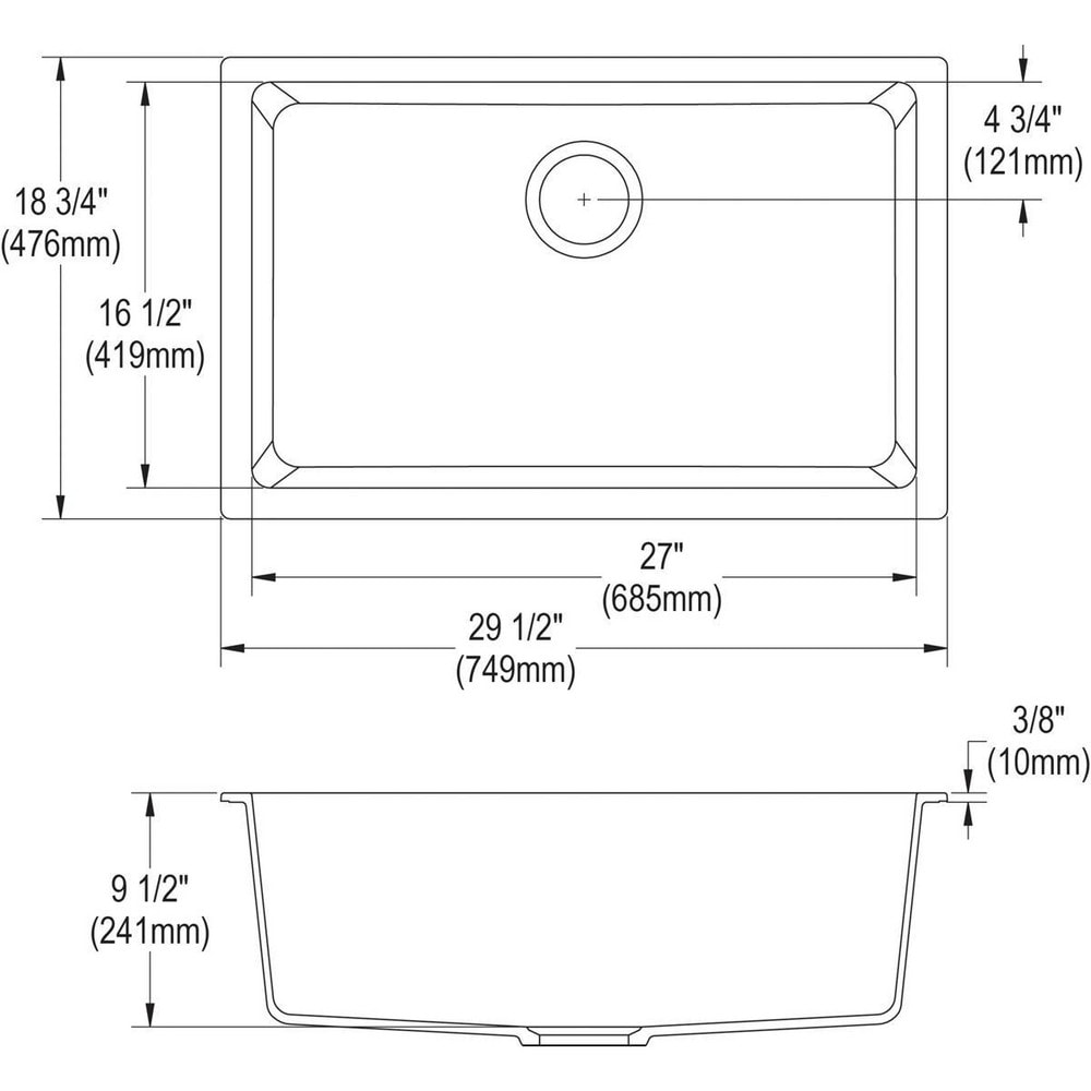 ELKAY® - Sinks; Type: Undermount; Mounting Location: Countertop; Number ...