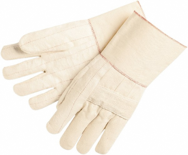 Welding/Heat Protective Glove - 5" CTN WHT LRG 1/PR HW BURLAP HOT MILL GLVS