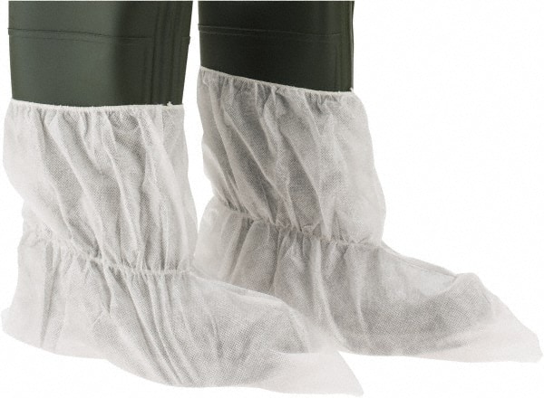 Boot Cover: Non Chemical-Resistant, Polypropylene, White
