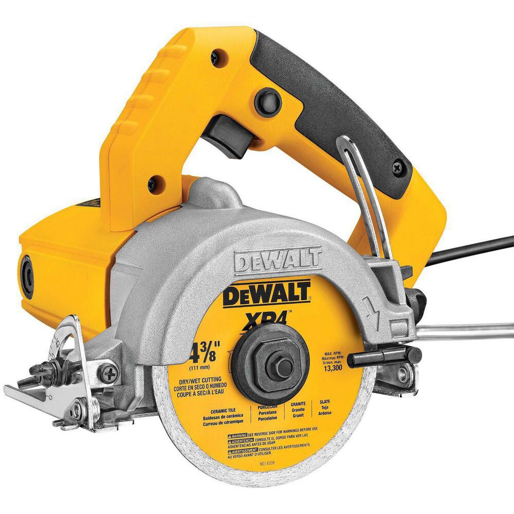 4-3/8" Blade Diam, Tile Saw