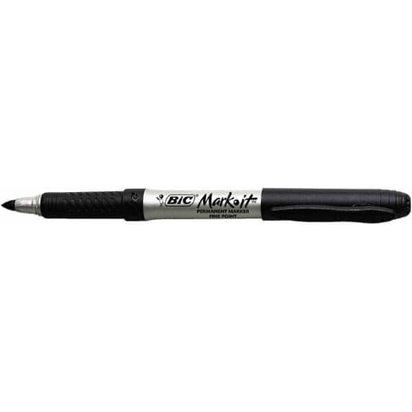 Dymo - Permanent Marker: Black, Alcohol-Based, Fine Point - 61775714 - MSC  Industrial Supply