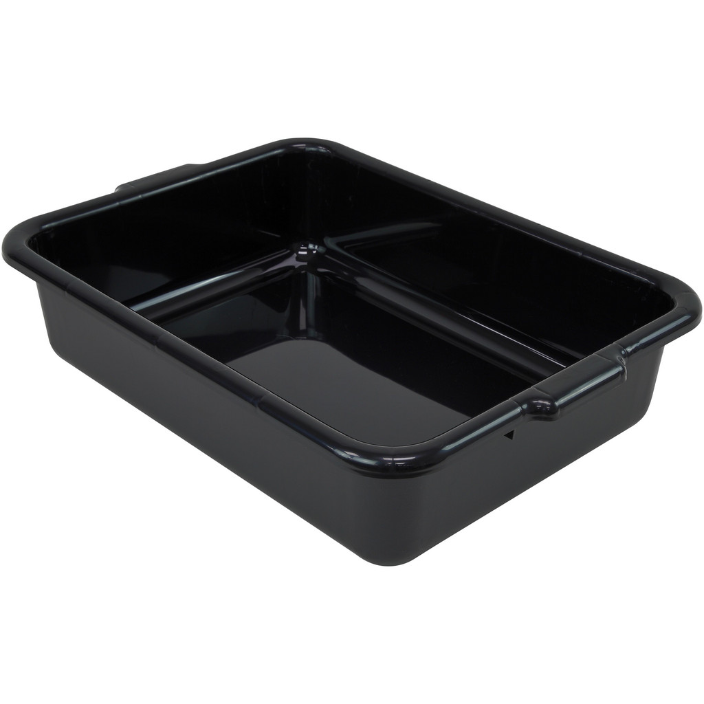 Quantum Storage Bins: Bin Style: Tub; Shape: Rectangle; Material Family: Plastic; Overall Width (Inch): 21 | Part #FSB-21155BKCS