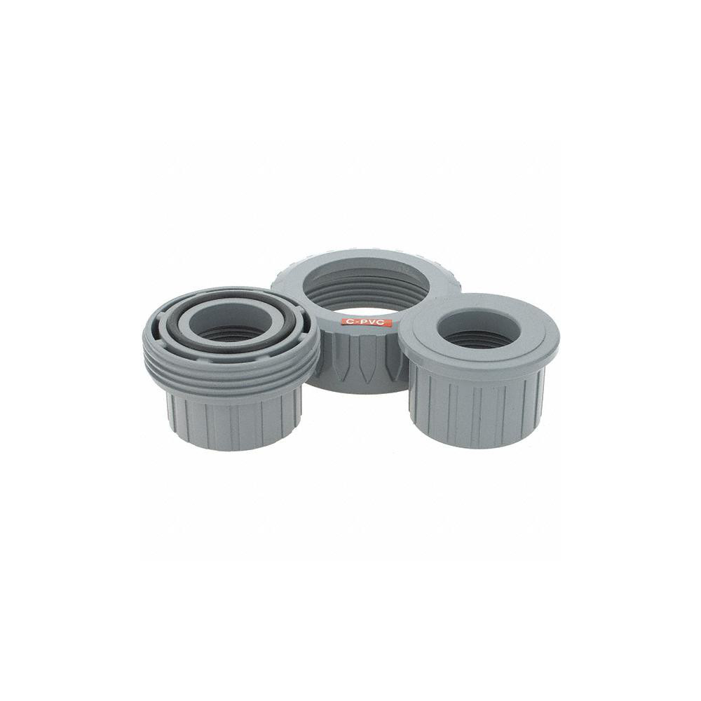Value Collection 11/4" CPVC Plastic Pipe Union with EPDM ORing