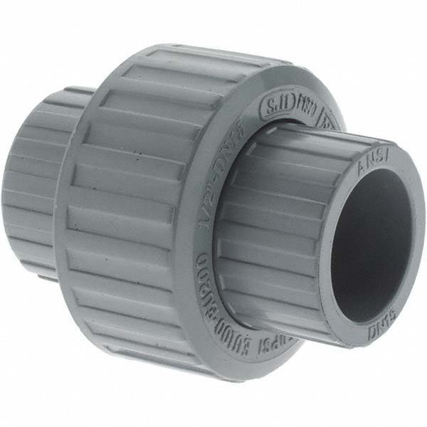 Value Collection 1/2" CPVC Plastic Pipe Union with EPDM ORing