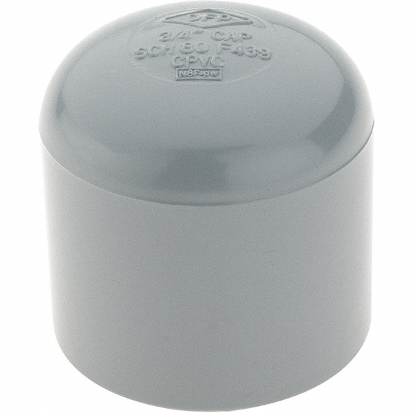 Value Collection 3/4" CPVC Plastic Pipe End Cap 51239903 MSC
