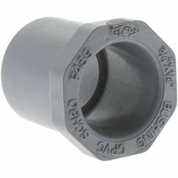 Value Collection 3/4 x 1/2" CPVC Plastic Pipe Bushing 51240059