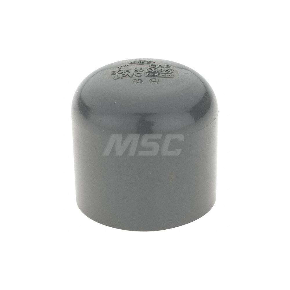 Value Collection 1" PVC Plastic Pipe End Cap 51241032 MSC