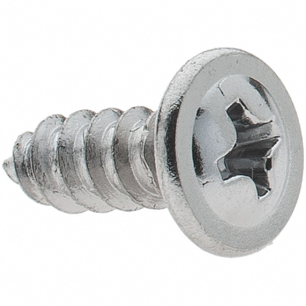 Au-Ve-Co Products - Sheet Metal Screw: #8-18, Phillips Washer Head ...