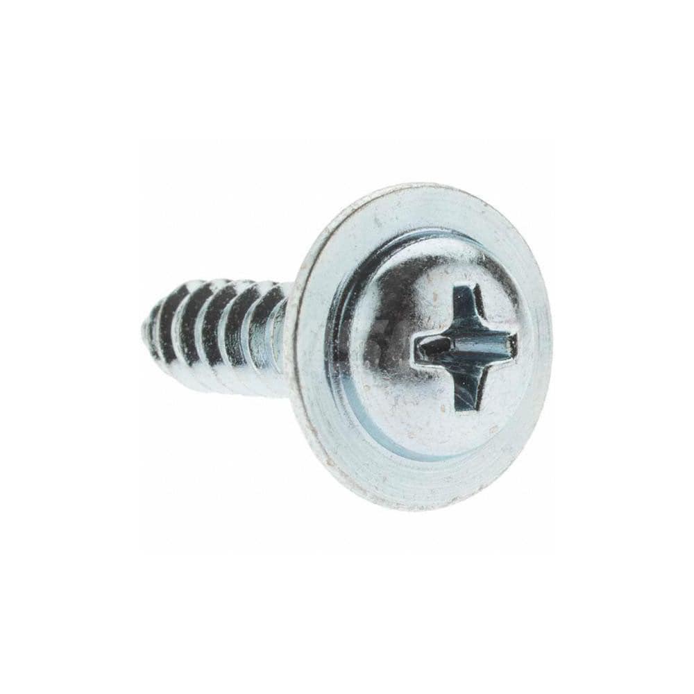 5//8 Length #8-16 Thread Size Small Parts 0810LPF Pack of 100 82 Degree Flat Head Zinc Plated 5//8 Length Steel Thread Rolling Screw for Plastic Pack of 100 Phillips Drive