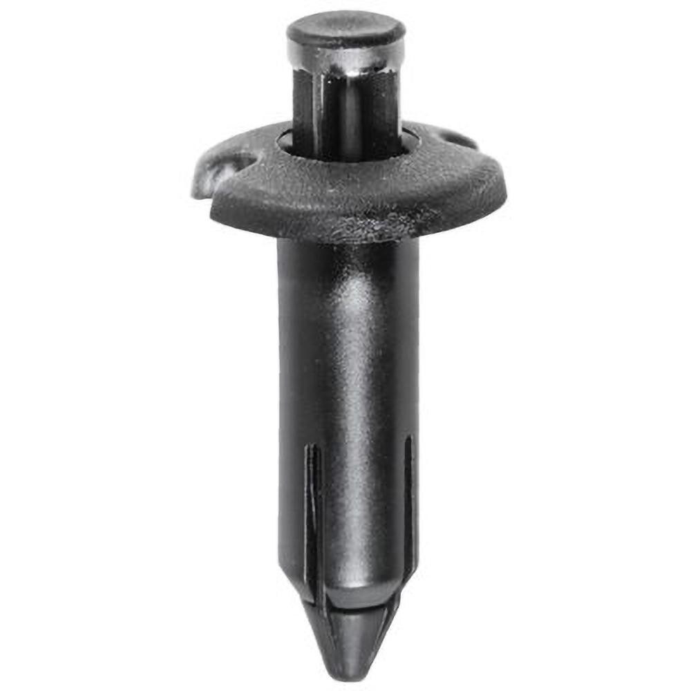 Black Plastic Automotive Rivets-Push Mount
