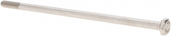 Hex Head Cap Screw: 1/4-20 x 6", Grade 18-8 Stainless Steel
