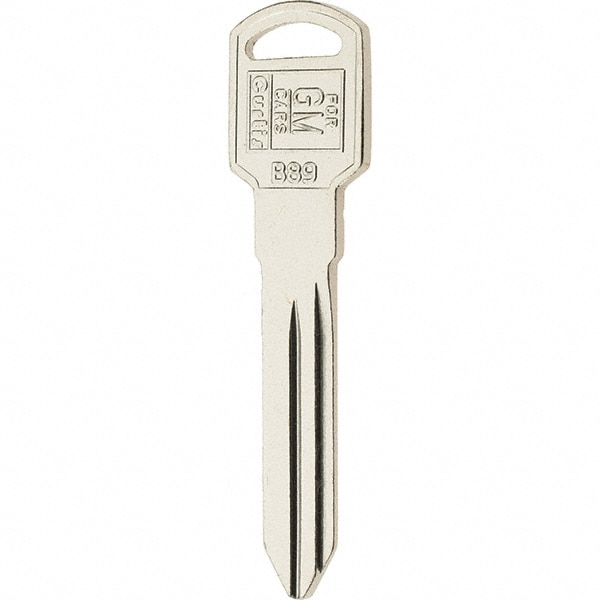 GM Nickel Key Blank