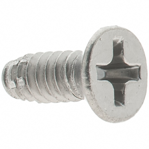 #6-32 UNC 3/8" Overall Length Phillips Thread Cutting Screw