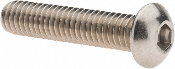 Value Collection - Button Socket Cap Screw: 5/16-18, 1-1/2" Length ...