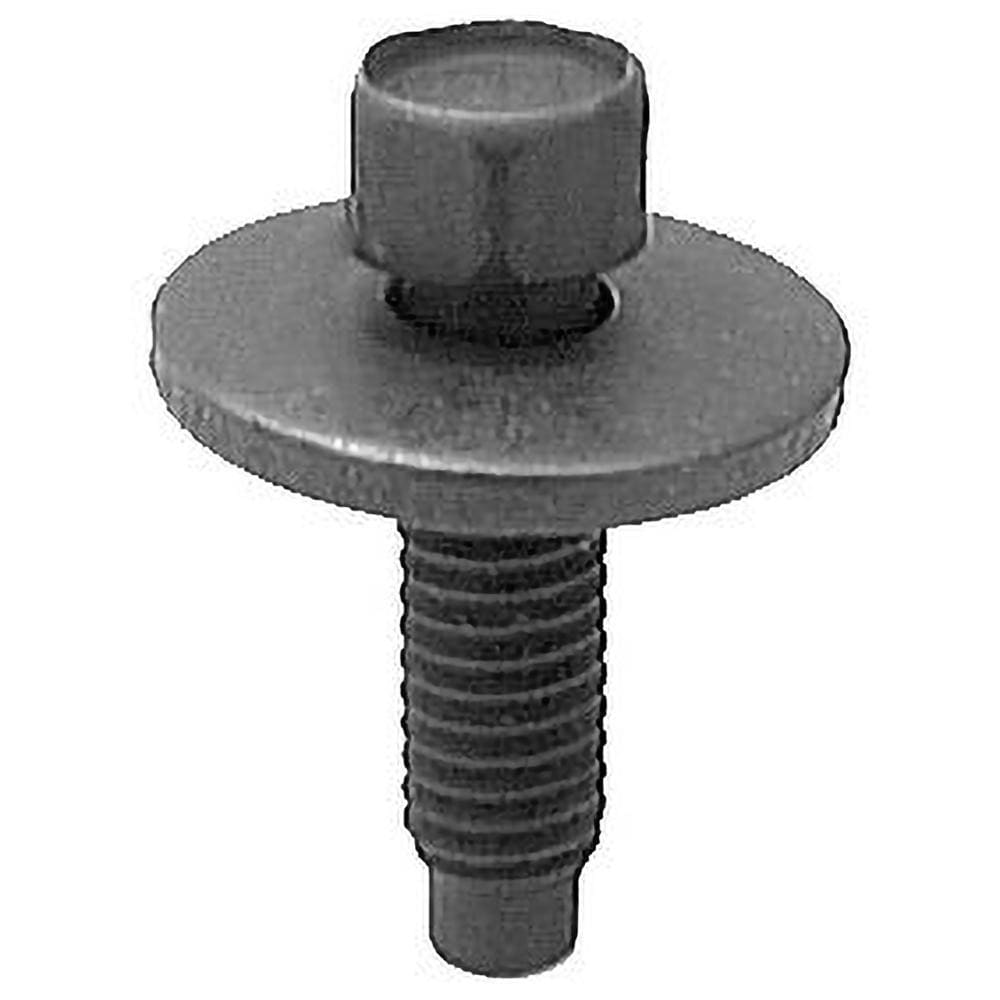 Hex Head Cap Screw: 23.00 mm, Grade 9.8, Steel, Black Oxide Finish