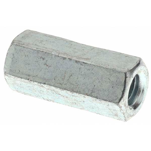 #10-24 UNC, 3/4" OAL Steel Standard Coupling Nut