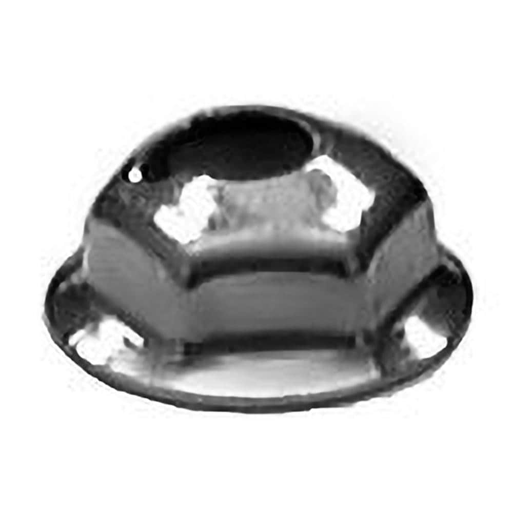 #8-32, 15/32" OD, 11/32" Width Across Flats, Washer Lock Nut