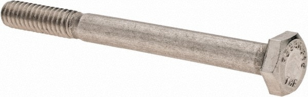 Hex Head Cap Screw: 1/4-20 x 2-3/4", Grade 316 Stainless Steel