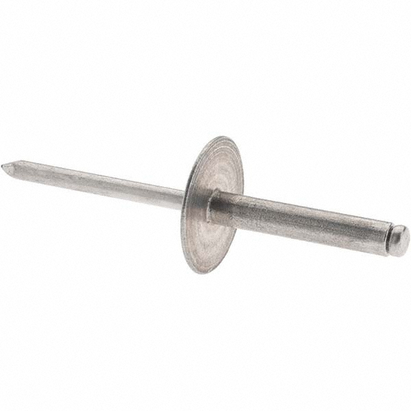 Au-Ve-Co Products - Open End Blind Rivet: Large Flange Head, Aluminum ...