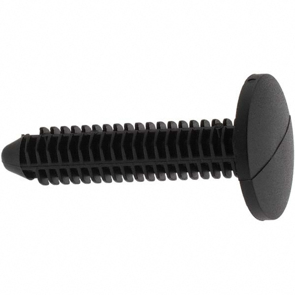 9/32" Hole Diam, 1-5/8" OAL, Plastic Panel Rivet