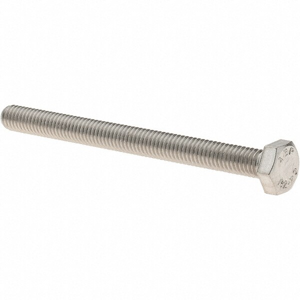 Hex Head Cap Screw: M6 x 1.00 x 70 mm, Grade 18-8 & Austenitic Grade A2 Stainless Steel