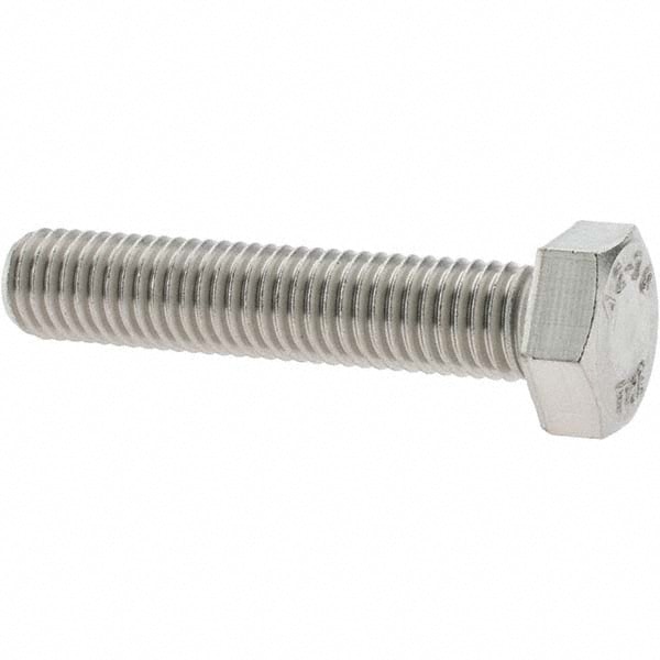 Value Collection - Hex Head Cap Screw: M12 x 1.75 x 60 mm, Grade 18-8 ...