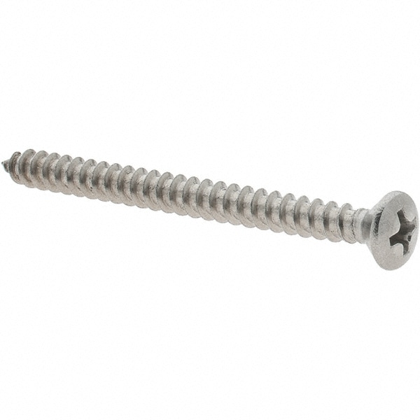 Value Collection - Sheet Metal Screw: #8, Oval Head, Phillips | MSC ...