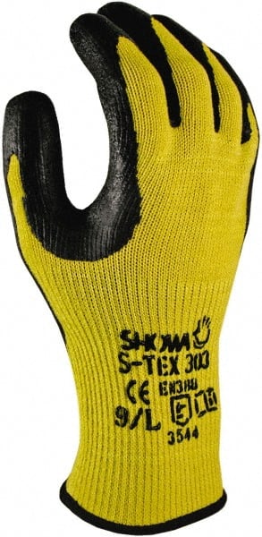 8/M, Size Showa S-TEX KV3 Optimal Cut Protection Gloves,made with Kevlar