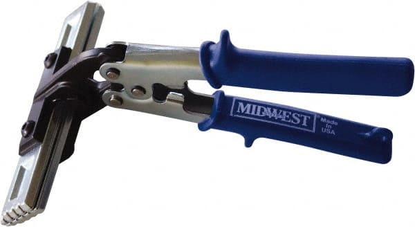 Midwest Snips MW-SO36 10" OAL Offset Hand Seamer for HVAC 