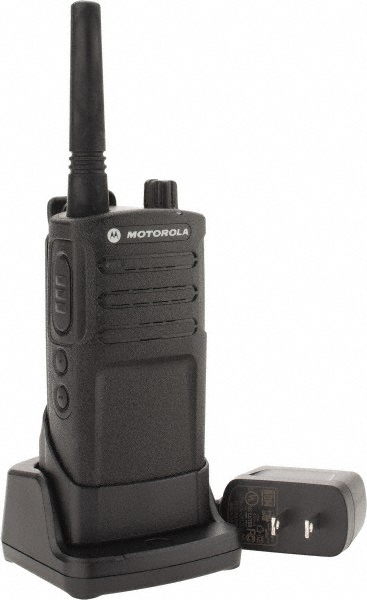 Handheld Radio: Analog, UHF, 4 Channel - Professional, Analog Display, 2 W, Black