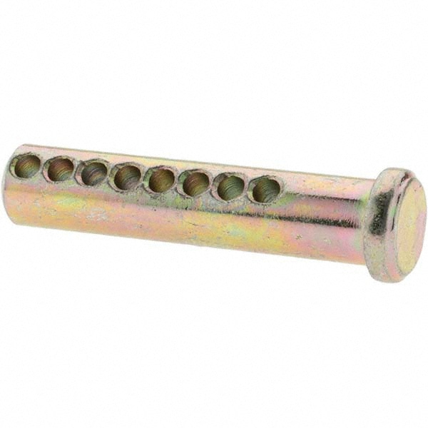 7/16" Pin Diam, 2" OAL, Adjustable Clevis Pin