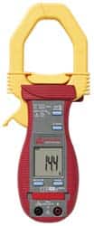 Amprobe ACDC-100 TRMS Clamp Meter: CAT III, 1.9685" Jaw, Clamp On Jaw 
