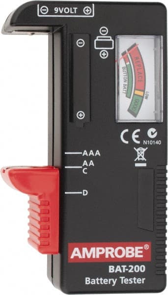0.9 VAC to 9 VAC, Battery Tester