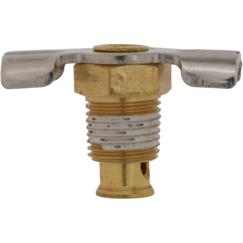 Steel Wing Nut Valve Drain Cock & Shutoff Valve